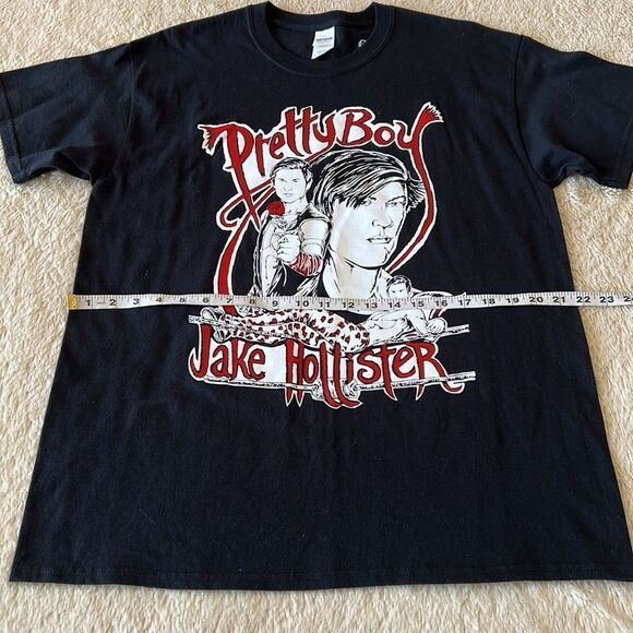 Pretty Boy Jake Hollister short sleeve shirt black size large - Picture 8 of 16